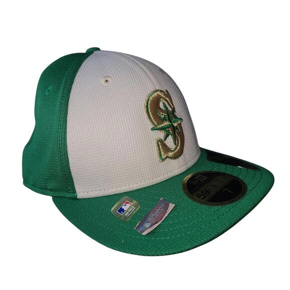 New Era Seattle Mariners Fitted Cap - Size 7 - Picture 6 of 9
